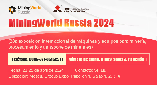 Liming participará en MiningWorld Rusia 2024