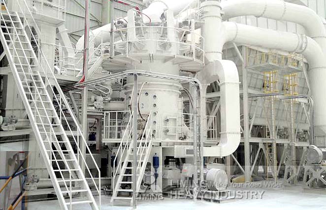 Large capacity superfine limestone grinding plant in Spain