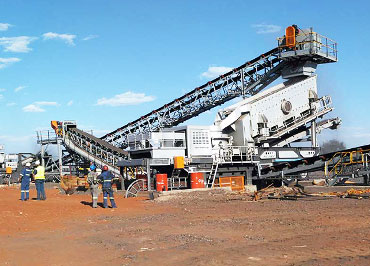 Proyectos para planta móvil triturado y cribado de manganeso de 200-250 MTPH en Johannesburgo, Sudáfrica