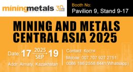 See You at Mining and Metals Central Asia 2025