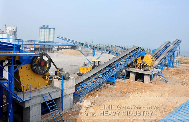 400tph limestone crushing plant in Vietnam