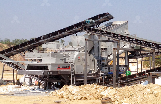 400tph gypsum mobile crushing plant in Thailand