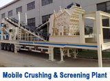 New Product Mobile Crushing & Screening Plant