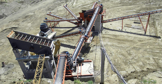 120TPH Iron Ore Production Line in Jiangsu Province, Southern China