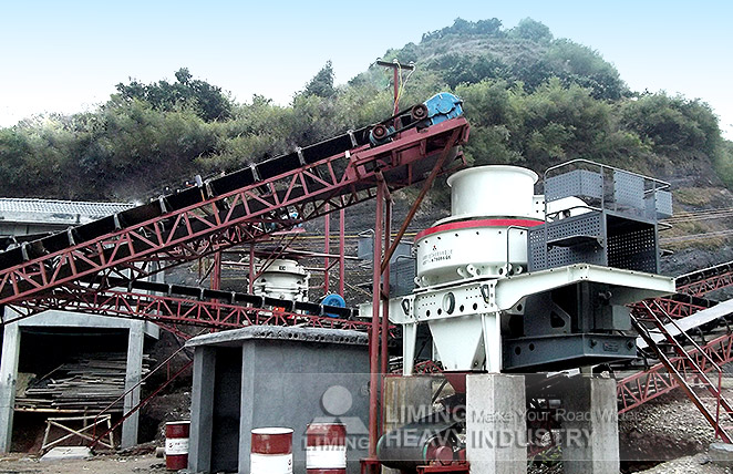 Crushing plant batu granit kapasitas 200 ton/jam di afrika selatan