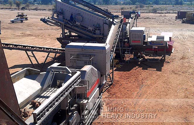 Crushing plant batu granit di afrika selatan