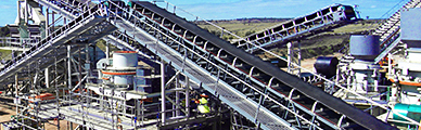 Aggregate crushing machines
