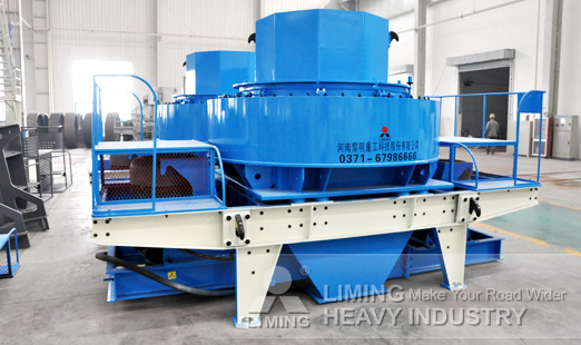 Центробежно- ударная дробилка VSI при переработке базальта