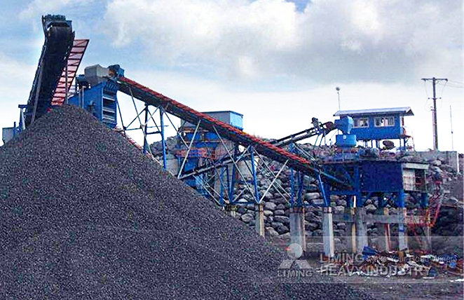 250tph river rock crushing line in Sto Domingo, Philippines