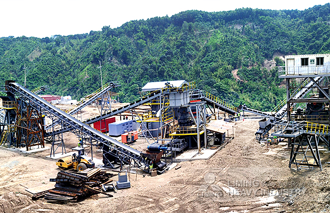 500tph basalt crushing line in Montalban, Philippines