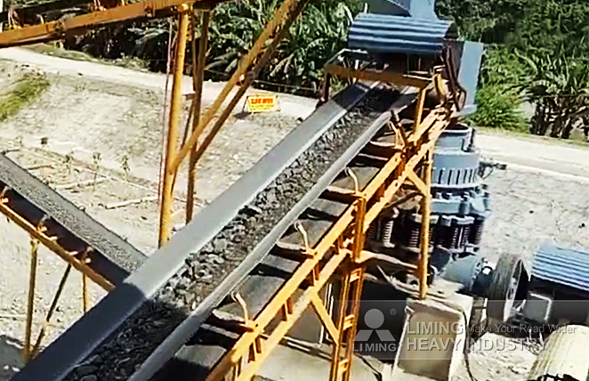 150tph river rock crushing line in Iligan, Philippines