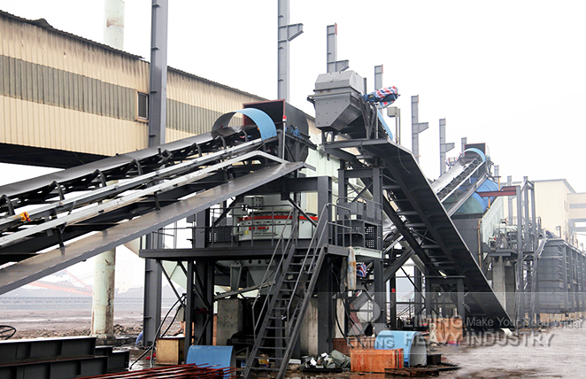80tph dolomite sand making line in Xianning, Hubei, China
