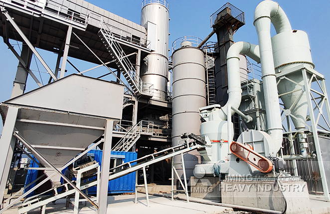 15tph limestone grinding line in Shandong, China