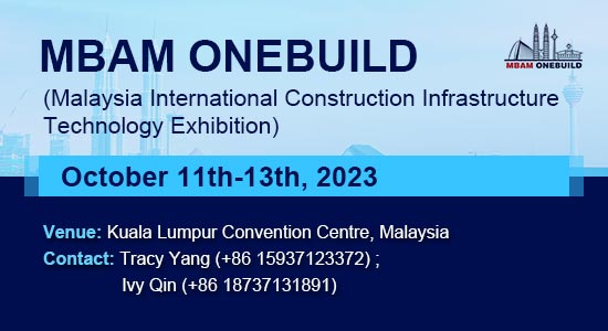 MBAM ONEBUILD(Malaysia International Construction Infrastructure Technology Exhibition)