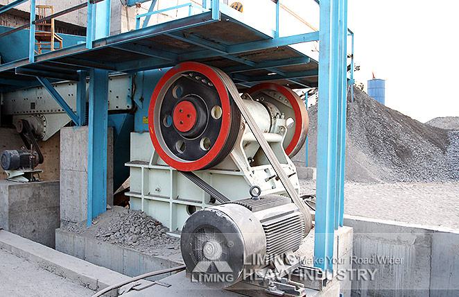 Limestone jaw crusher plant in Vladivostok, Russia