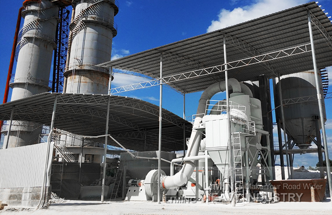 15tph quick lime grinding line in Giangxi, China