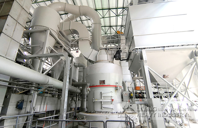 Limestone grinding line in Shanxi, China