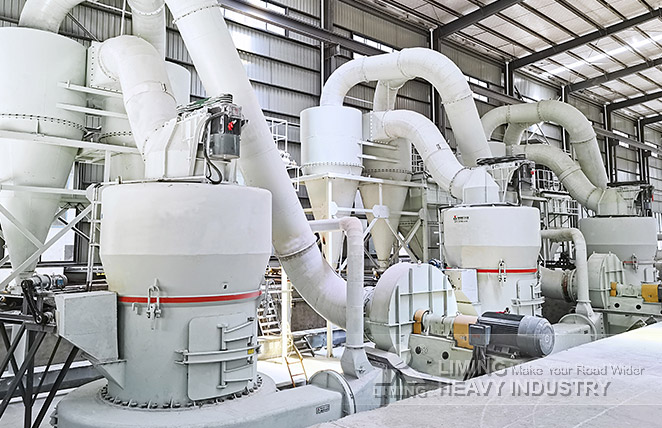 60T/H limestone grinding line in Sichuan, China