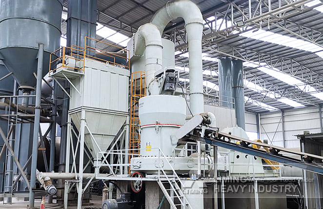 7T/H limestone grinding line in Sichuan, China