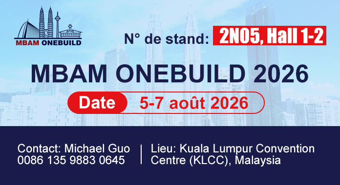 Liming Heavy Industry participe au salon MBAM ONEBUILD 2026 en Malaisie