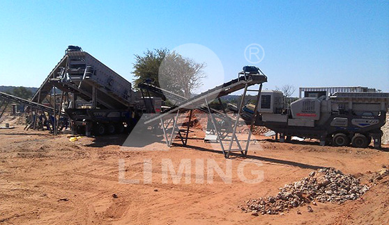 The worksite of Línea de Producción de Piedra Dura 200-280 tph